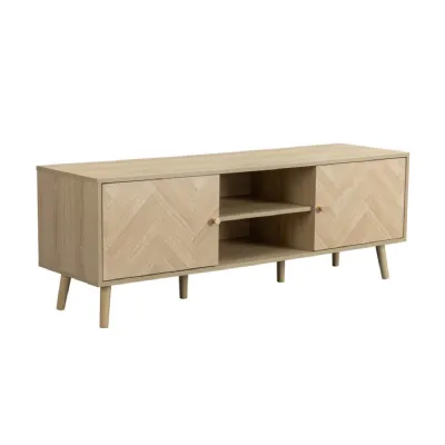 Herringford Large TV Unit Oak