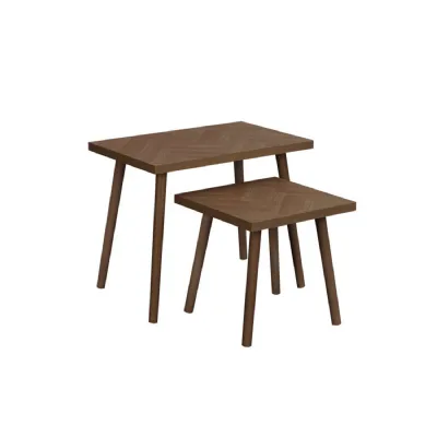 Herringford Nest Of Tables Walnut