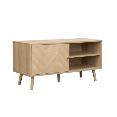 Herringford Small TV Unit Oak