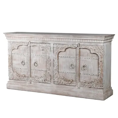 Jawai Salt Craved Wooden Cabinet