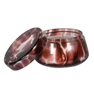 Oud and Smoke Lidded Candle