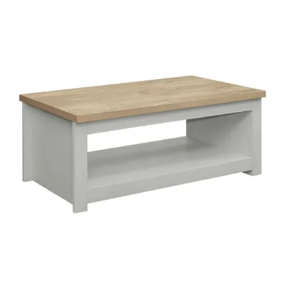 Highgate Coffee Table Grey & Oak Effect