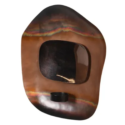 Copper Wall Candle Sconce