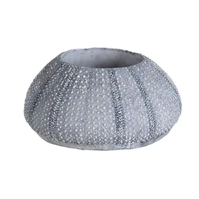Blue Sea Urchin Candle Holder