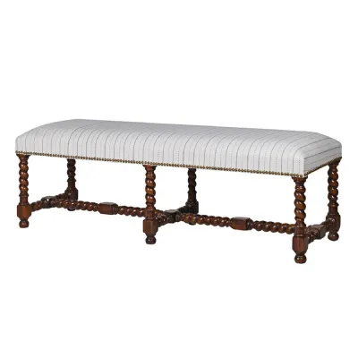 Lowther Twisted Leg Bench