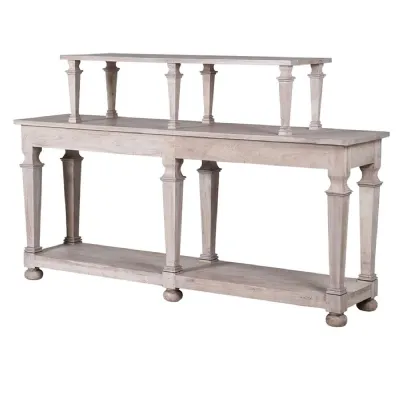 Imperial Shelf Buffet Console Table