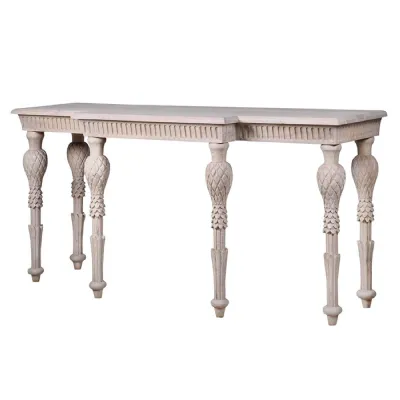 Imperial Pineapple Legs Console Table