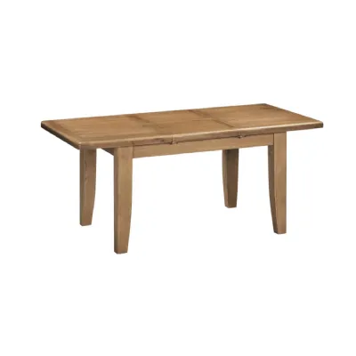 Classic Brown Oak 1.8m to 2.3m Extending Dining Table