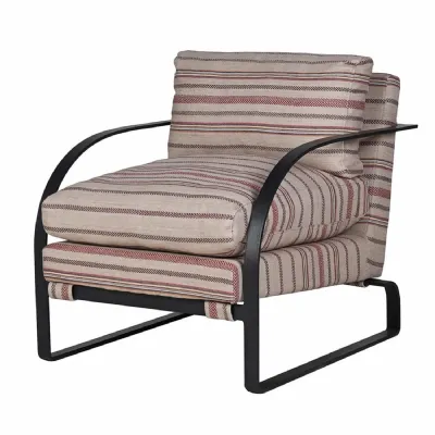 Arizona Stripe Occasional Chair