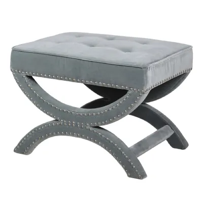Duck Egg X Base Foot Stool