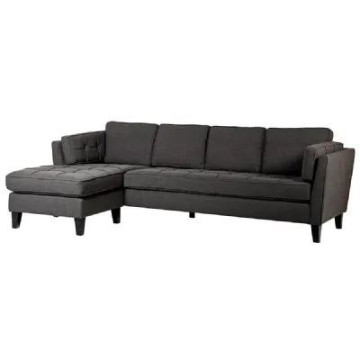 Charcoal L Shape Sofa