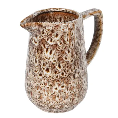 Slip Glaze Speckled Jug