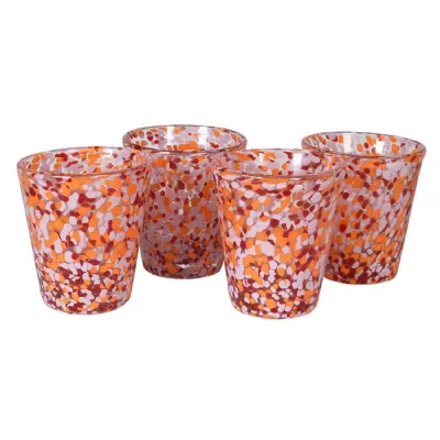 Set of 4 Confetti Tumblers