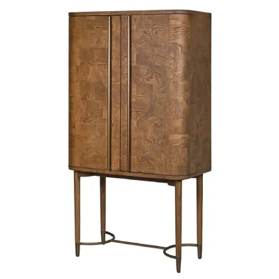 Dante Burl 2 Door Bar Cabinet