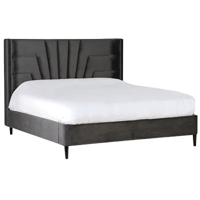 Deco Style Velvet 6ft. Super King Size Bed