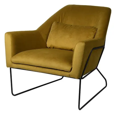 Amber Green Occas. Chair