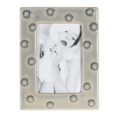 Blue Wash Ceramic Photoframe