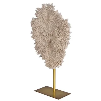 Small Faux Coral with Stand