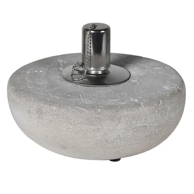 Soft Grey Cement Oil Burner