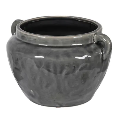 Grey Ceramic Pot