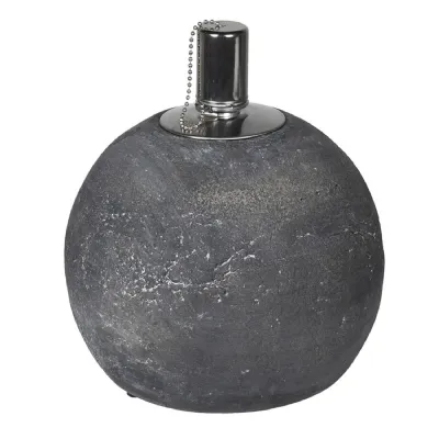 Dark Grey Cement Oil Burner