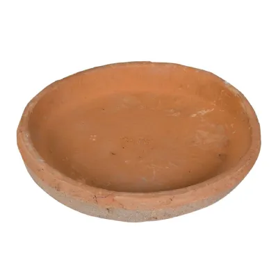 Small Antiqued Terracotta Plate