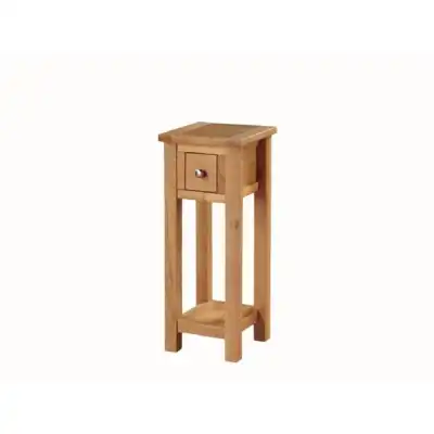 Hereford Solid Oak Telephone Stand