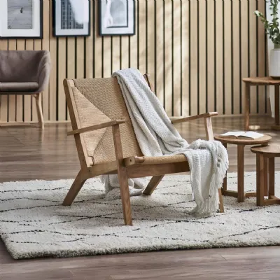 Icaria Accent Chair Oak