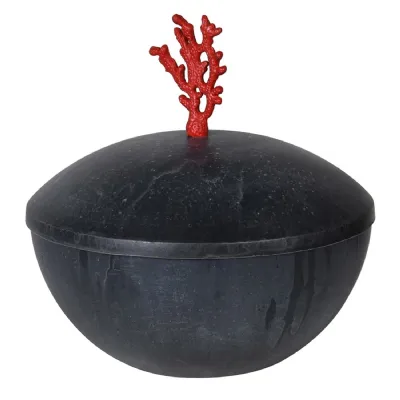 Coral Oud Green Tea Lidded Candle