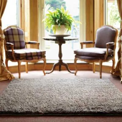 Rug Guru Modern Rectangular Viscose Imperial Mid Mix Shaggy Wool Rug 200x300cm