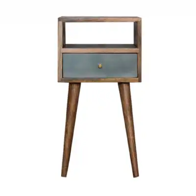 Mini Duck Egg Green Hand Painted Bedside