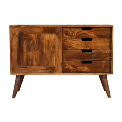 Chestnut Sliding Cabinet