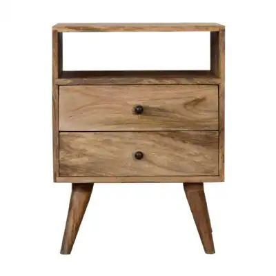 Classic Oak ish Bedside