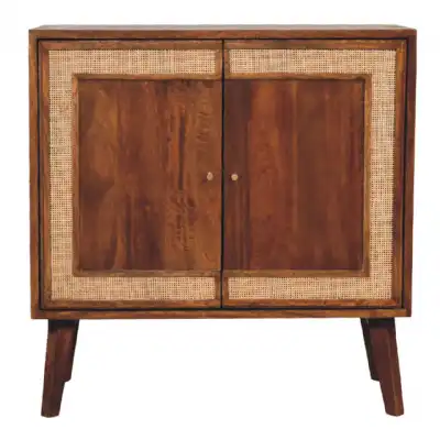 Carved Chestnut Cabinet