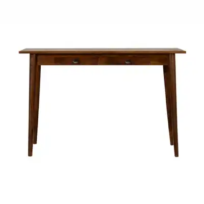 Chestnut Dark Wood Writing Desk