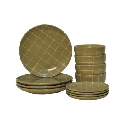Dahlia Plate Set