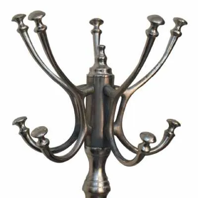 Silver Coat Stand