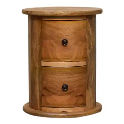 Mini 2 Drawer Drum Chest