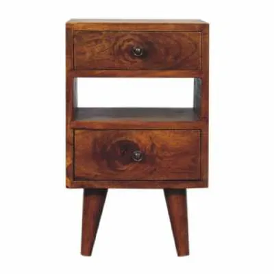 Mini Classic Multi Chestnut Bedside