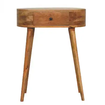 Mini Oak ish Albion Console Table