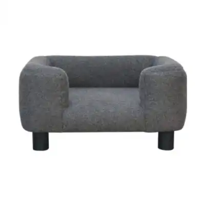 Mini Battleship Tweed Pet Sofa Bed