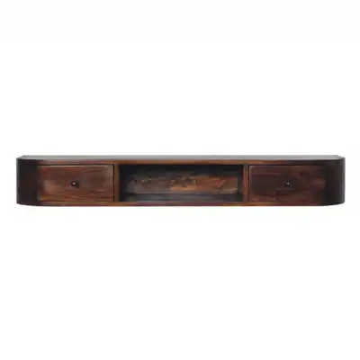 Lunar 2 Drawer Floating Console