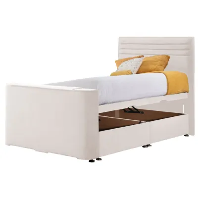 Oyster Chic Double TV Bed