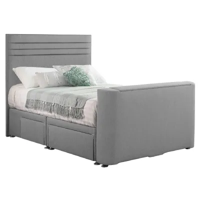 Ash Chic King Size TV Bed