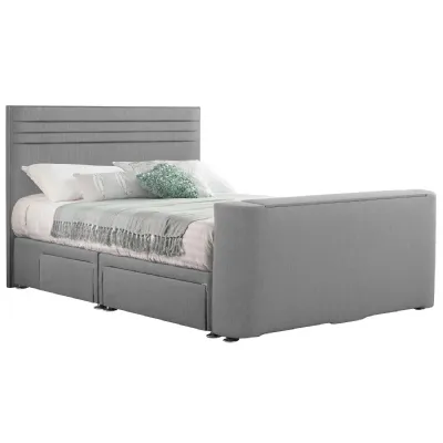 Ash Chic Super King Size TV Bed