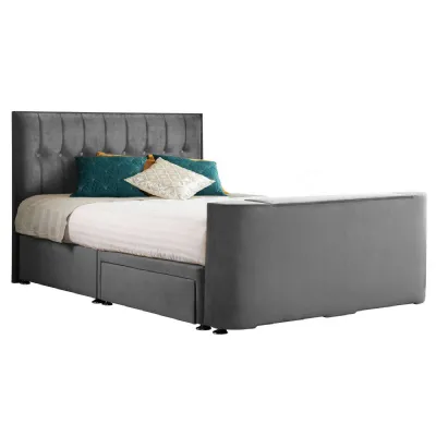Granite Sparkle Super King Size TV Bed