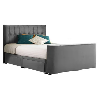 Granite Sparkle Super King Size TV Bed