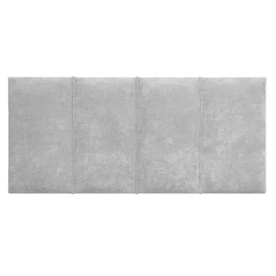Silver Prague Small Double Headboard
