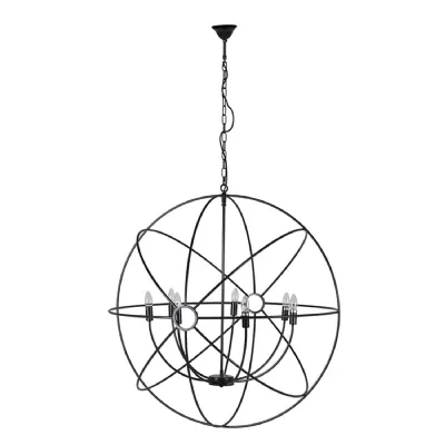 Rustic Sphere Chandelier