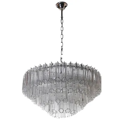 4 Tier Tubular Chandelier
